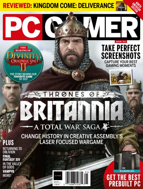 PC Gamer US   Issue 304, May 2018 cover